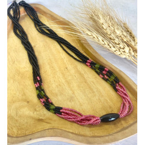 Poumai women tribal motif design necklace -  Areih